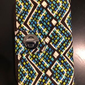 Vera Bradley turn lock wallet